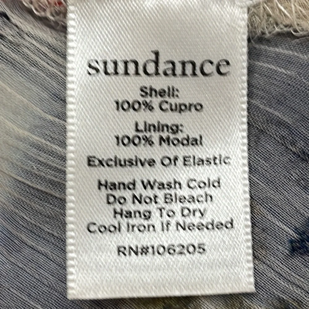 SUNDANCE Amelia Floral Blouse Size Large - Picture 5 of 5